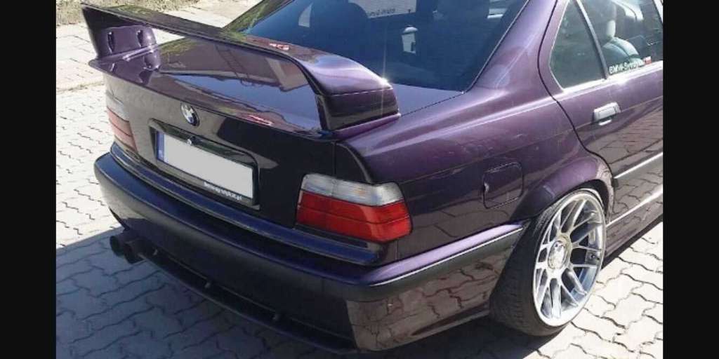 BMW E36 Coupe GT CLASS 2 Style Trunk spoiler