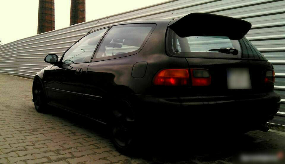 HONDA CIVIC V 1992-2005 ROOF SPOILER