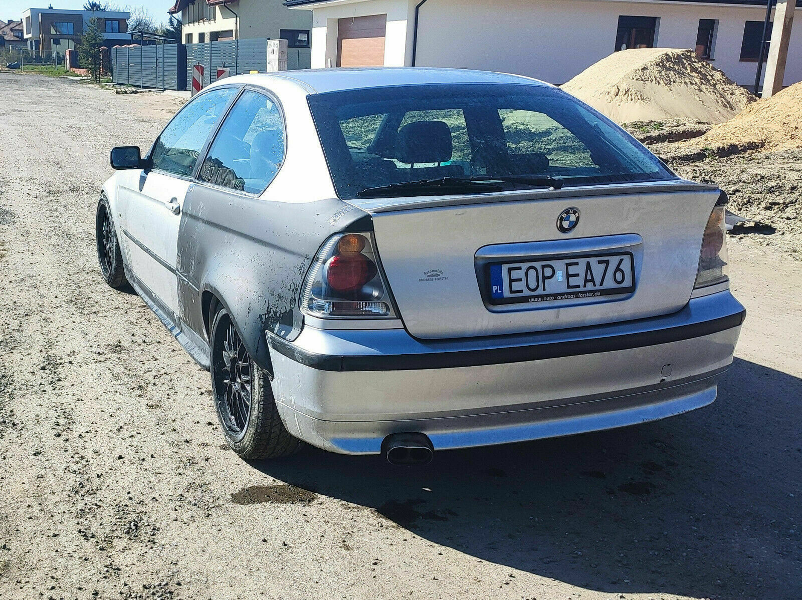 BMW 3 E46 Compact, Drift Daily Wheel arches