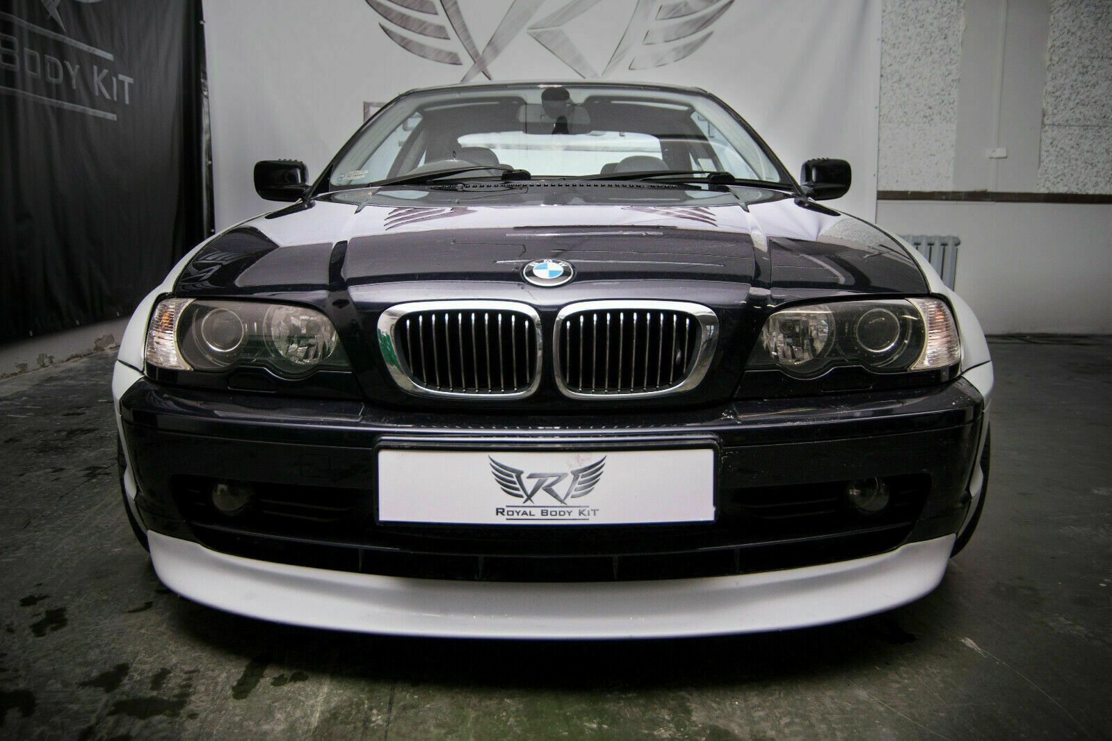 BMW 3 E46 Coupe + front lip Custom fender set