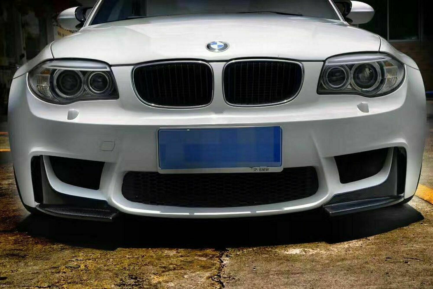 BMW 1 Series E82 M1 FRP Front Fender Splitter Lip