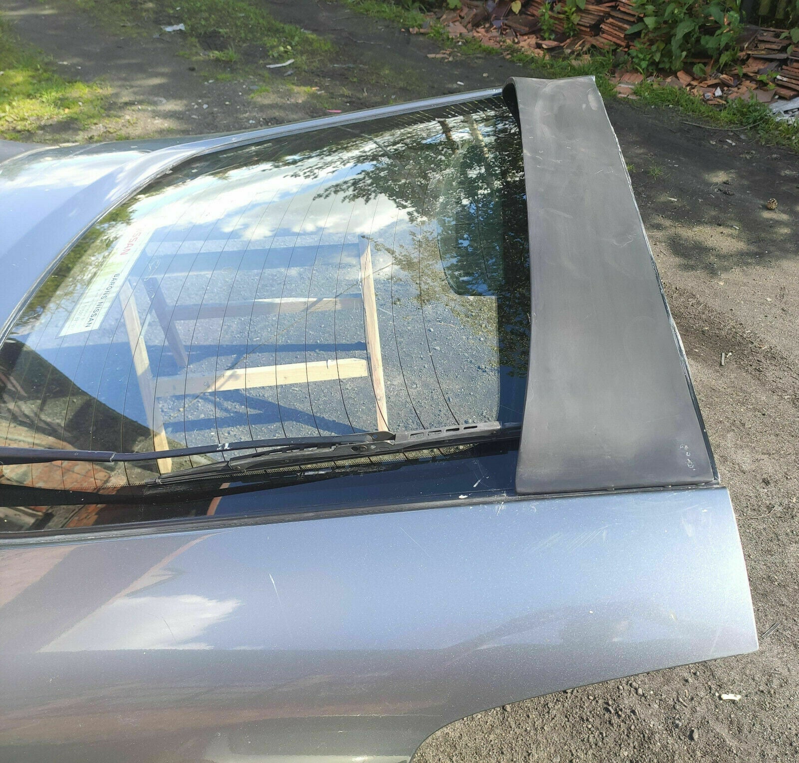 Nissan 350Z Z33 rear roof spoiler