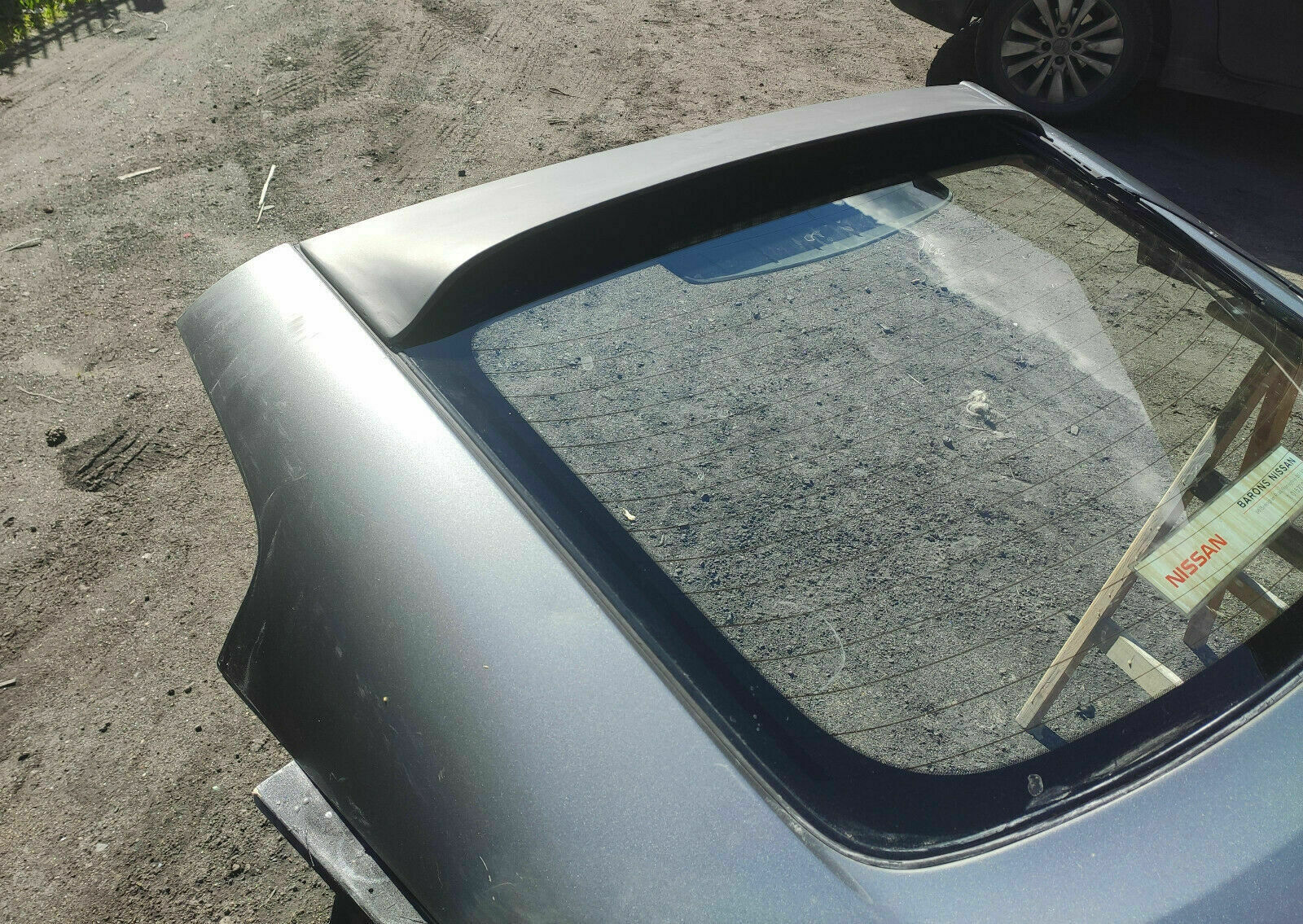 Nissan 350Z Z33 rear roof spoiler