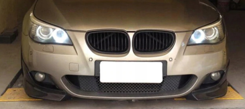 BMW E60 5-Series M Sport Front bumper lip spoiler