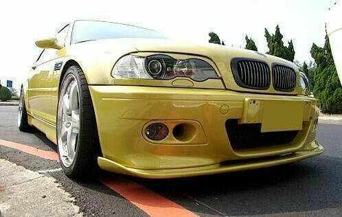 BMW E46 M3 Front Bumper Spoiler Lip Splitter